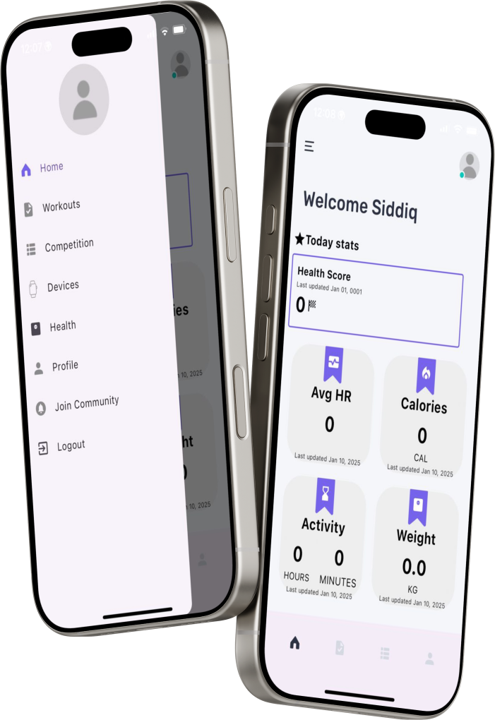 CampFit app preview